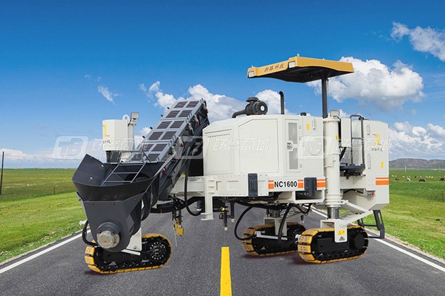 新路科技NC1600混凝土滑模攤鋪機